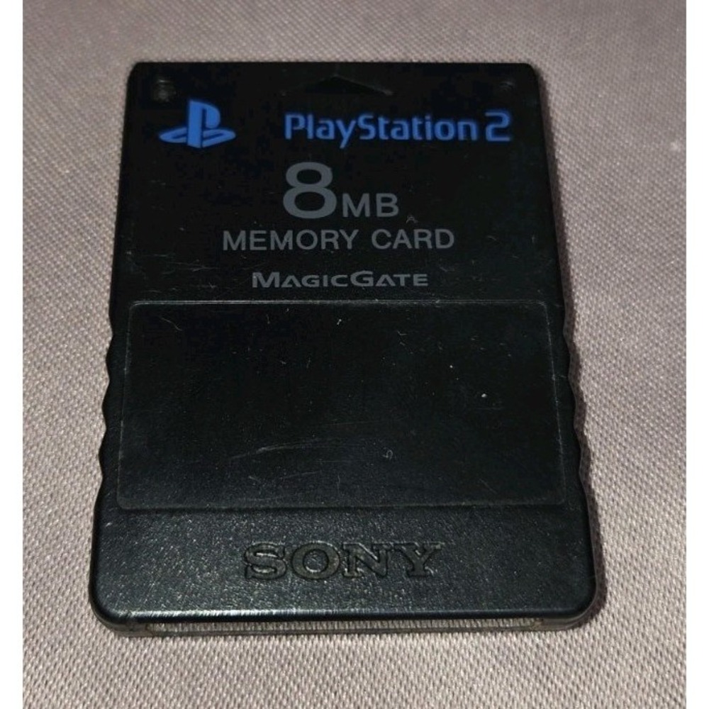 Sony Playstation 2 Official OEM MagicGate 8mb Memory Card Genuine